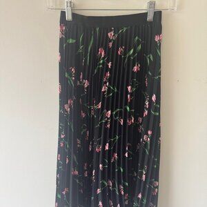 H&M pleated midi skirt in size 2